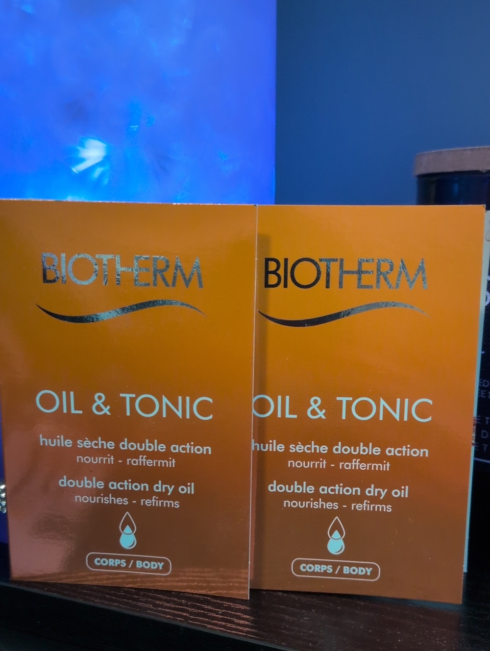 Biotherm Oil & Tonic Double Action Dry Oil Moisturizer Samples